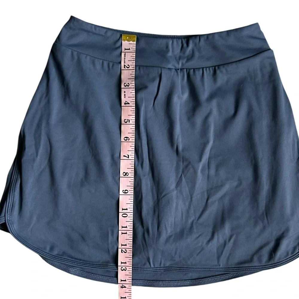 Halara Everyday High Waisted Side Pocket 2 in 1 Micro Mini Dark Gray Golf Skort